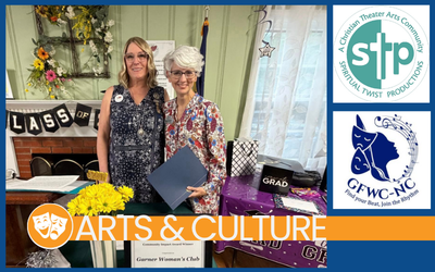 GFWC-NC President’s Special Project Award Grant presented to Spiritual Twist Productions